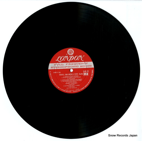 ANSERMET, ERNEST ravel; ma mere l'oye - suite SLB20