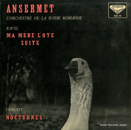 ANSERMET, ERNEST ravel; ma mere l'oye - suite SLB20