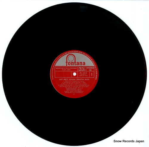 LOUSSIER, JACQUES jazz meets johann sebastian bach PL-1010