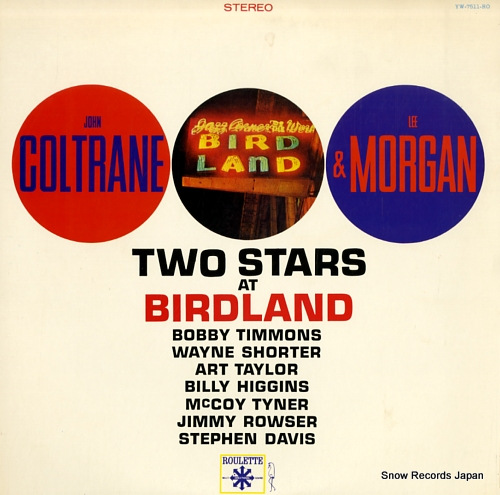COLTRANE, JOHN, AND LEE MORGAN two stars at birdland YW-7511-RO