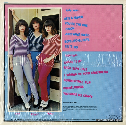 ˥å٥å nikki and the corvettes BLP-4012