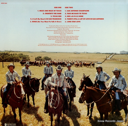 STEAGALL, RED texas red DOSD-2068 - back cover