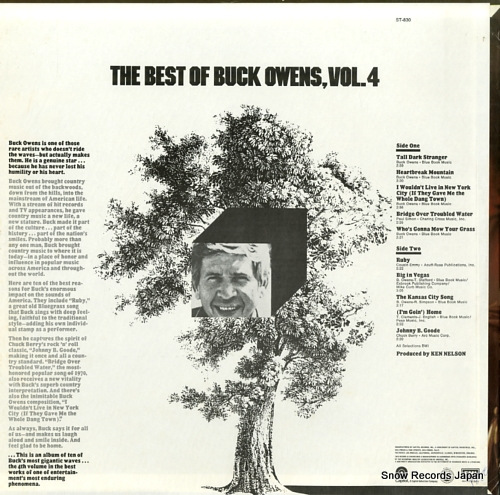 OWENS, BUCK the best of buck owens vol.4 ST-830