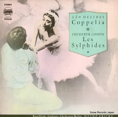 FRICKE, HEINZ leo delibes; coppelia 725105 - front cover