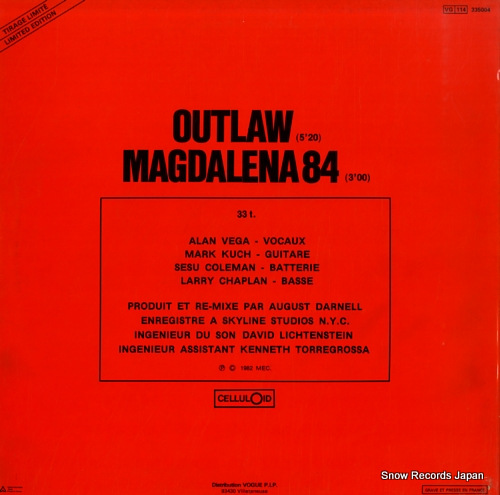 VEGA, ALAN outlaw 335004