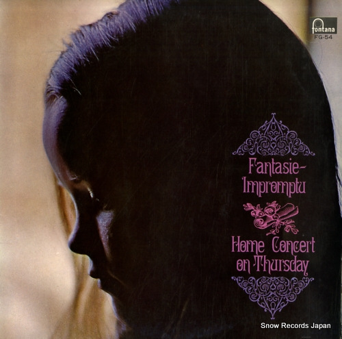ETCHEVERRY, JESUS fantasie impromptu - home concert on thursday FG-54