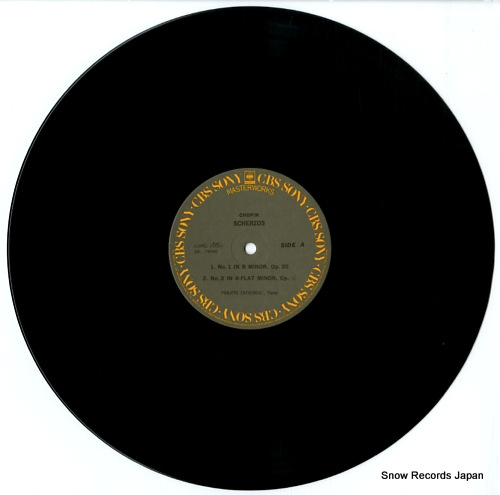ENTREMONT, PHILIPPE chopin; scherzos 13AC1053