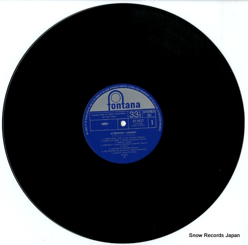 GENESIS attention!  BT-5037