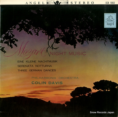 DAVIS, COLIN mozart; night music 