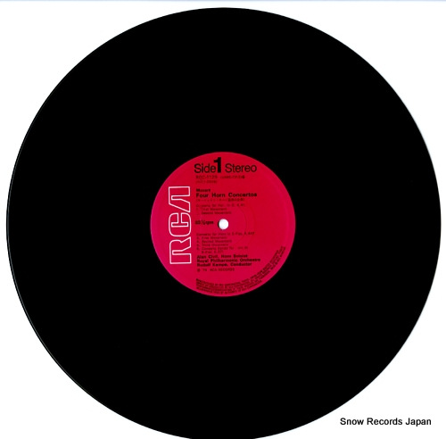 KEMPE, RUDOLF mozart; 4 horn concertos RGC-1129