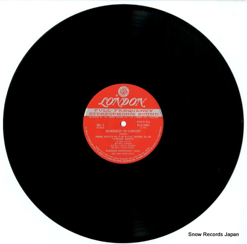 ASHKENAZY, VLADIMIR ashkenazy in concert SLA1041