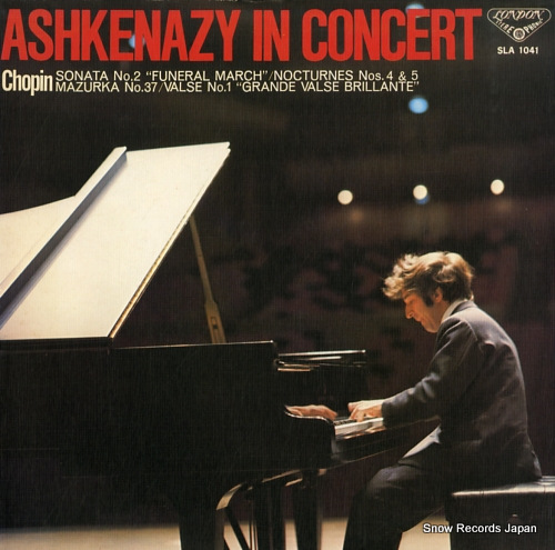 ASHKENAZY, VLADIMIR ashkenazy in concert SLA1041