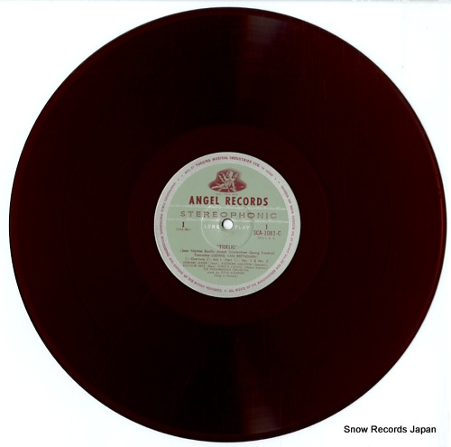 KLEMPERER, OTTO beethoven; fidelio SCA-1081.C