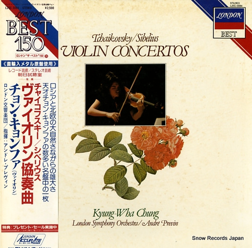 CHUNG, KYUNG-WHA tchaikovsky / sibelius; violin concertos L25C3084