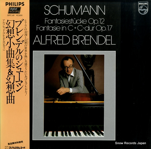 BRENDEL, ALFRED schumann; fantasiestucke op.12 28PC-68
