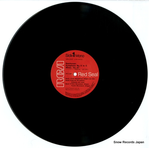 TOSCANINI, ARTHURO beethoven; symphony no.5 VRA-2007