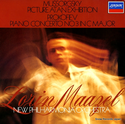 MAAZEL, LORIN mussorgsky; picture at an exhibition L18C-5104