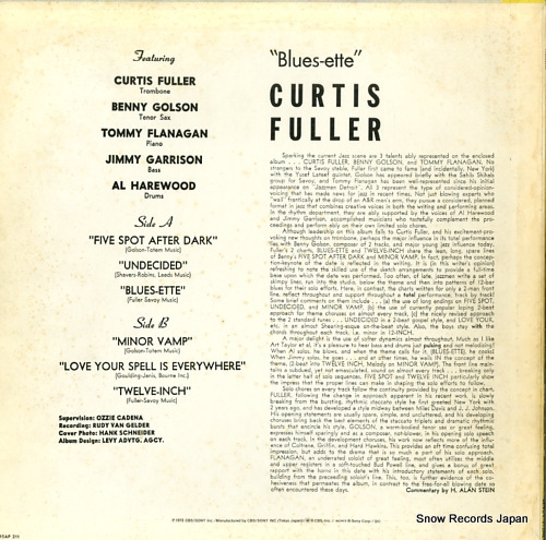 FULLER, CURTIS blues-ette 15AP211