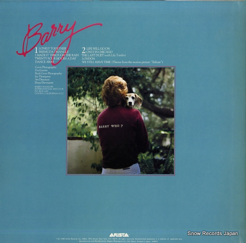 MANILOW, BARRY barry 25RS-106
