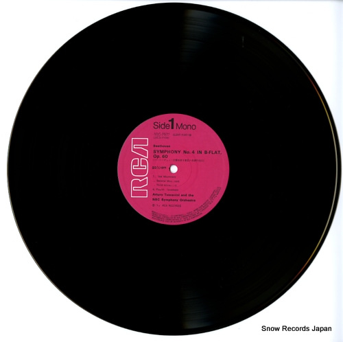 TOSCANINI, ARTURO beethoven; symphony no.4 in b - flat, op.60 RGC-7573-74