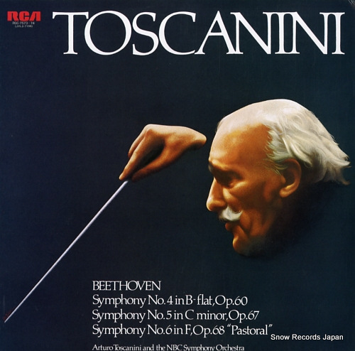 TOSCANINI, ARTURO beethoven; symphony no.4 in b - flat, op.60 RGC-7573-74