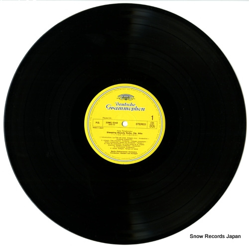 KARAJAN, HERBERT VON tchaikovsky; sleeping beauty 20MG0342