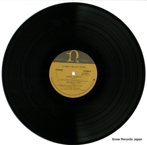 ELLSASSER, RICHARD yankee organ music G-5057/H-71200