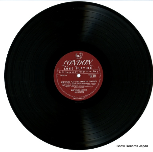 ޥȥ mantovani plays the immortal classics LL877