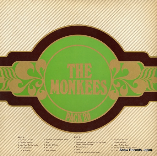 MONKEES, THE pack 20 BLPQ-3