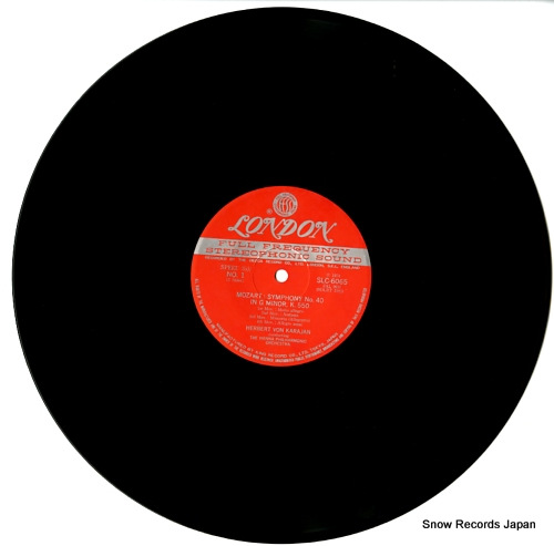 KARAJAN, HERBERT VON mozart; symphony no.40 in g minor, k.550 SLC6065
