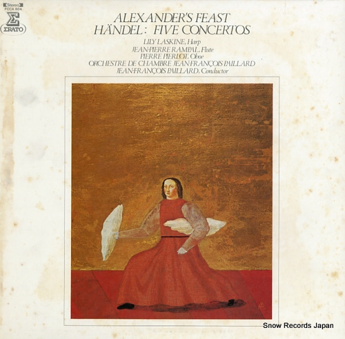 PAILLARD, JEAN-FRANCOIS alexander's feast - handel; five concertos FCCA804
