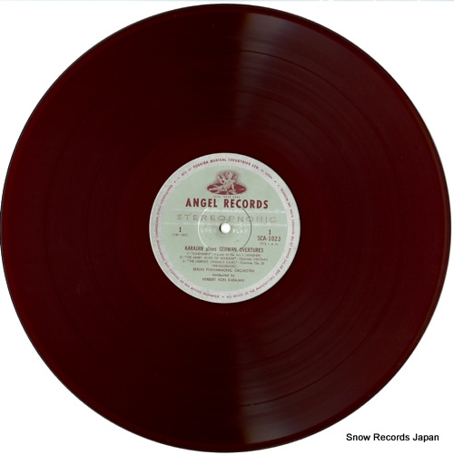 KARAJAN, HERBERT VON karajan plays german overtures SCA1023