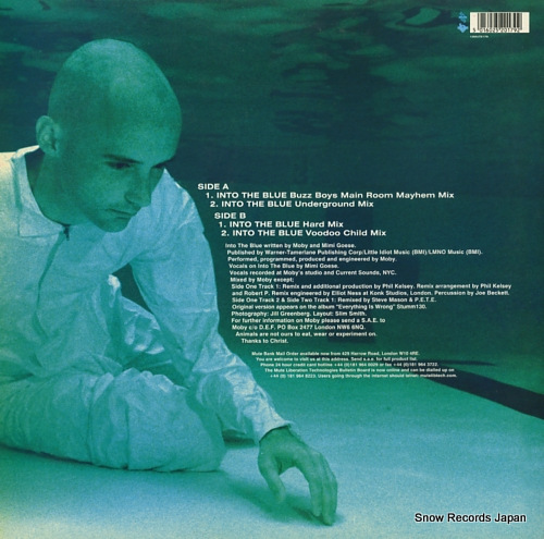 MOBY into the blue 12MUTE179