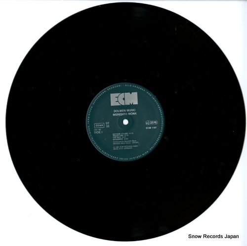 MONK, MEREDITH dolmen music ECM1197