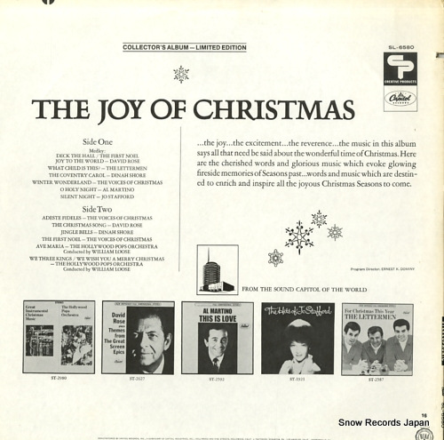 V/A the joy of christmas SL-6580