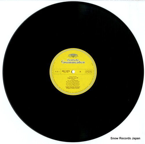 KUBELIK, RAFAEL dvorak; legends MG1078