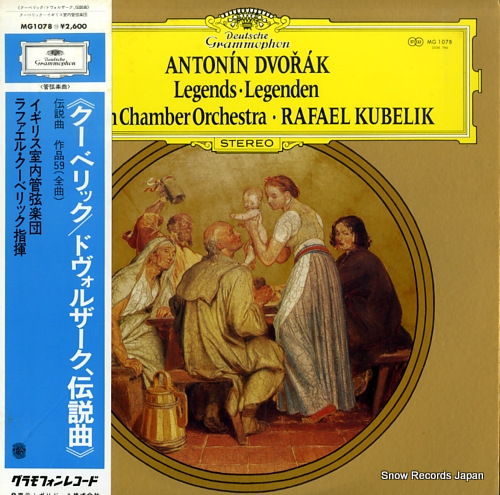 KUBELIK, RAFAEL dvorak; legends MG1078
