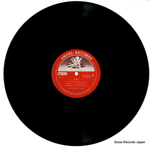BARENBOIM, DANIEL chopin; fantaisie EAC-70099 - disc