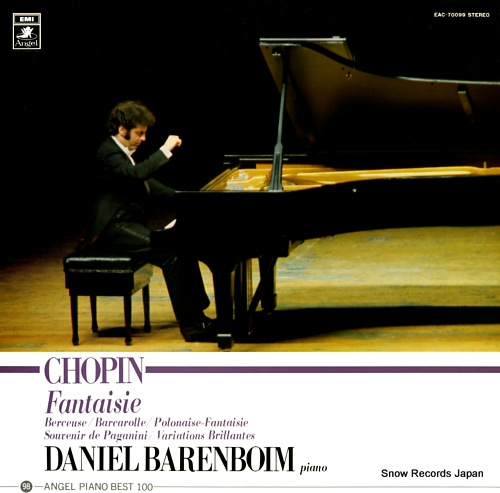 BARENBOIM, DANIEL chopin; fantaisie EAC-70099 - front cover