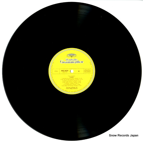 LUDWIG, CHRISTA chubert; lieder MG2439
