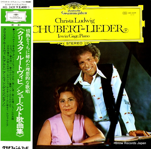 LUDWIG, CHRISTA chubert; lieder MG2439