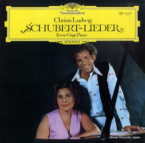 LUDWIG, CHRISTA chubert; lieder MG2439