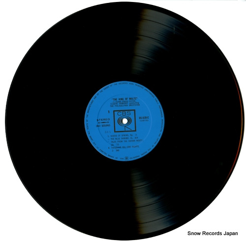ORMANDY, EUGENE the king of waltz a johann strauss festival OS-820-C
