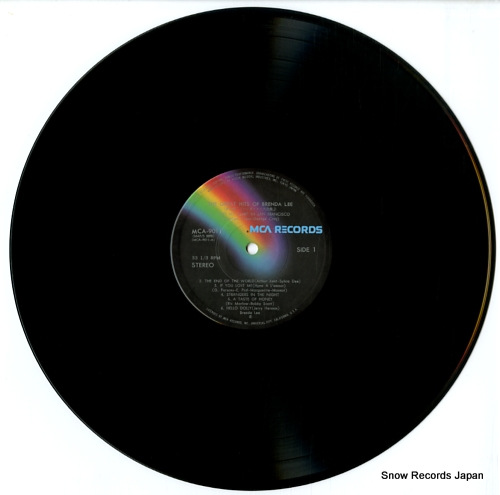 LEE, BRENDA the great hits of brenda lee MCA-9011