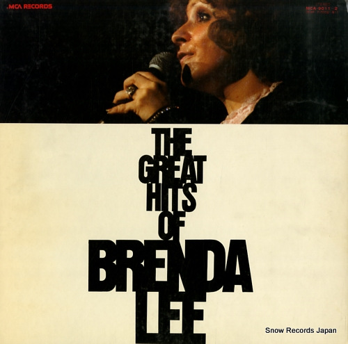 LEE, BRENDA the great hits of brenda lee MCA-9011