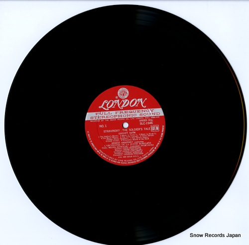 ANSERMET, ERNEST stravinsky; the soldier's tale SLC1946