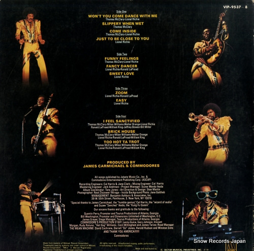 COMMODORES live VIP-9537-8