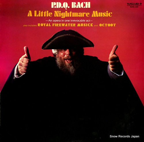 PETER, SCHICKELE p. d. q. bach; a little nightmare music K25C-335 - front cover
