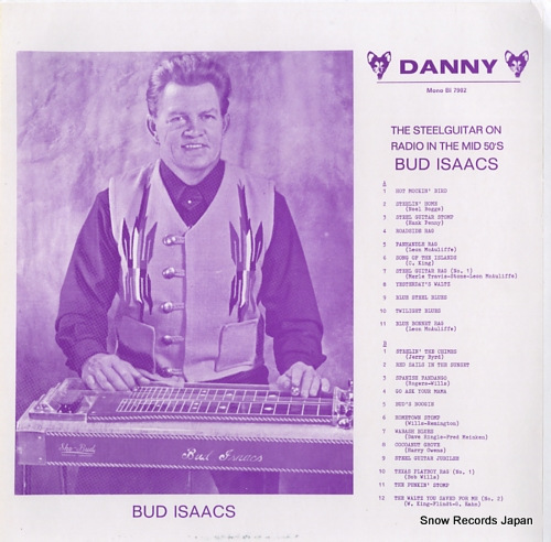 ISAACS, BUD the steelguitar on radio in the mid 50's BI7902