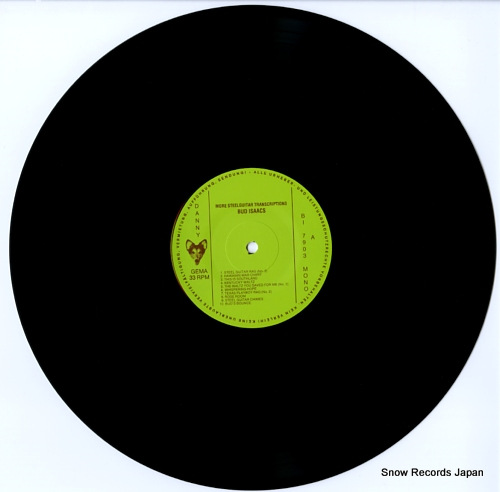 ISAACS, BUD more steelguitar transcriptions BI7903